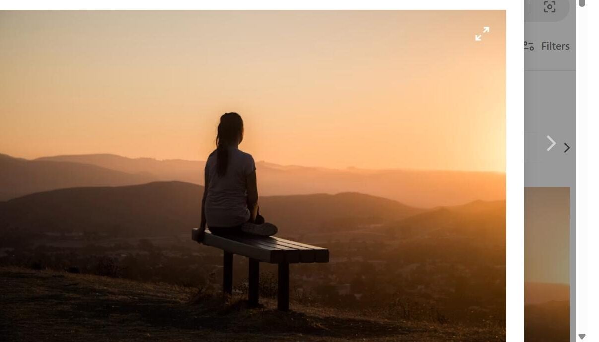 signs your child has an old soul - spiritual child in contemplation at sunset
