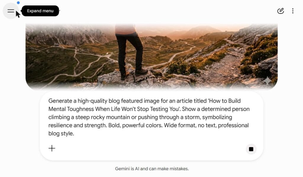 How to Build Mental Toughness When Life Won't Stop Testing You 1 Person standing on rocky mountain edge - Mental Toughness article